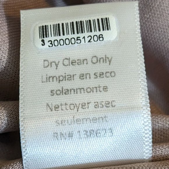 VaVa by Joy Han Brown Boho Textured Pattern Bell Sleeve Mid Dress - size S - Picture 14 of 14